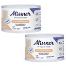 Kit 2 Fita Microporosa Bege 2,5cm X 4,5m - Missner