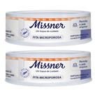 Kit 2 Fita Microporosa Branca 1,2cm X 10m - Missner