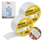 Kit 2 Fitas Transparente com Fibra de Vidro 10 Metros Para Embalagens Pesadas BOM1351