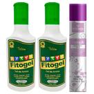Kit 2 Fitogel Gel de Arnica +1 Desodorante Íntimo Sedução Sinta-se (Roxo)