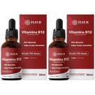 Kit 2 Fleur Vitamin B12 Em Gotas Sabor Frutas Vermelhas 30ml