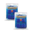 Kit 2 Floc Gel 4 Cubos Hidroazul 90g