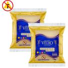 KIT 2 Flocão de Milho Cuscuz 500g Natural Não Transgênico Mano Velho