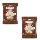 Kit 2 Flocos Macios Brancos 500gr Brigadeiro Granulado Bolos Kit 2 Flocos Macios Brancos 500gr Brigadeiro Granulado Bolos