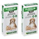Kit 2 Floxiclin 50 MG - Para Cachorro e Gato