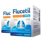 Kit 2 Flucetil Maxinutri 16 Sachês Laranja Kit 2 Flucetil Maxinutri 16 Sachês Laranja
