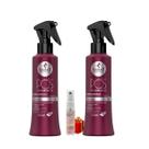 Kit 2 Fluido Haskell Creme De Pentear Pós Progressiva 120 ml + Presente Lourre 15ml