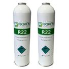 Kit 2 Fluido Refrigerante R22 Ar Cond Residencial Lata 900g Kit 2 Fluido Refrigerante R22 Ar Cond Residencial Lata 900g