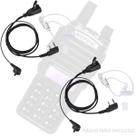 Kit 2 Fone De Silicone Para Rádio Baofeng 777s UV-6R