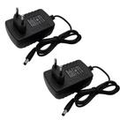 Kit 2 Fonte Bivolt Estabilizada 2a 12v Chaveada Cftv Fita Led EXCLUSIVO