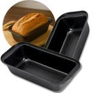 Kit 2 Forma Assadeira Teflon 32cm Grande Pães Bolos Tortas Antiaderente Resistente Utensílio Cozinha