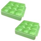 Kit 2 Forma Gelo Verde Geladeira Consul CRM38 CRM39 CRM42