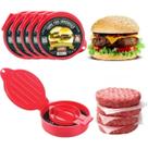 Kit 2 Forma Modelar Hamburguer Caseiro Recheado Gourmet