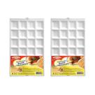 Kit 2 Forma Ravioli E Mini Pastel Faz 24 Por Vez