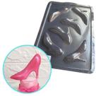 Kit 2 Formas de Acetato Simples Sapato Salto Alto Princesa Kit 2 Formas de Acetato Simples Sapato Salto Alto Princesa