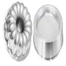 kit 2 Formas de Bolo Ballerine Decorada, Forma Torta Suíça, Forma Redonda Ballerine - Kit Boleira