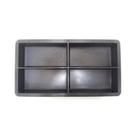 Kit 2 Formas Para Bloquete de Calçada 4 Repartições 20x10x6 Kda Bloco