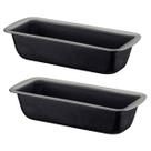 Kit 2 Formas Retangulares para Pão Bolo 1,9L Assadeira 30cm Tramontina Brasil Alumínio