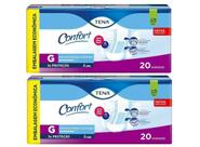 Kit 2 Fralda Adulto Tena Confort G Com 20 Unidades - Tena