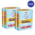 Kit 2 Fralda Descartável Geriátrica Adulto Genérica Absorv Barato Kit 2 Fralda Descartável Geriátrica Adulto Genérica Absorv Barato
