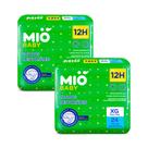 Kit 2 Fralda Descartável Mió Baby Tamanho XG 24 Unidades