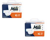 Kit 2 Fralda Geriátrica Mega Vita Care Premium XG 21Un -Mili