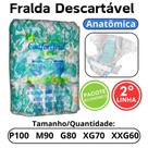 KIT 2 FRALDA INFANTIL CONFORTFRAL BABY 2 LINHA Pants tipo calcinha