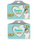 Kit 2 Fralda Pampers Premium Care Max G 94 Unidades Cada Kit 2 Fralda Pampers Premium Care Max G 94 Unidades Cada