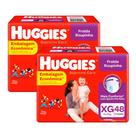 Kit 2 Fralda Roupinha Huggies Supreme Care Tamanho XG Pacote Hiper 48 Fraldas Descartáveis Kit 2 Fralda Roupinha Huggies Supreme Care Tamanho XG Pacote Hiper 48 Fraldas Descartáveis