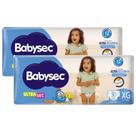 Kit 2 Fraldas Babysec Ultrasec Mega Galinha Pintadinha XG com 30 unidades Kit 2 Fraldas Babysec Ultrasec Mega Galinha Pintadinha XG com 30 unidades