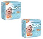 Kit 2 Fraldas Infantis Lippy Baby Pacote Econômico XXG - 50 Tiras
