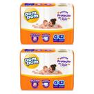 KIT 2 Fraldas Pom Pom Derma Protek Mega Todos os Tamanhos