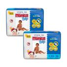 Kit 2 Fraldas Turma da Mônica Baby Mega XXG com 36un cada Kit 2 Fraldas Turma da Mônica Baby Mega XXG com 36un cada