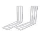 Kit 2 Frames Suporte Cabeceira Box Pequeno 4 Parafusos Arruela