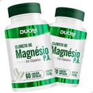 Kit 2 Frascos Cloreto De Magnésio P.A 120 Capsulas Suplemento Natural Vitamina Original Comprimidos