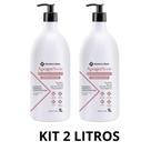 Kit 2 frascos condicionador importado apogee serie members mark 1l hidratação e maciez profissional