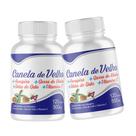 kit 2 frascos x 120 cápsulas Canela Com posta