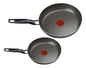 Kit 2 Frigideira Antiaderente Rochedo Robusta 26cm E 30cm