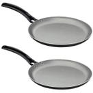 Kit 2 Frigideira Panquequeira Tapioqueira 22cm Tramontina Turin Starflon Antiaderente tapioca omelete não gruda