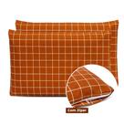 Kit 2 Fronhas 70cmx50cm Com Zíper Percal 180 Fios Estampado
