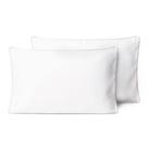 Kit 2 Fronhas Linea 50cm X 70cm Micropercal 200 Fios - Bege