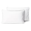Kit 2 Fronhas Linea 50cm X 70cm Micropercal 200 Fios - Cinza