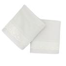 Kit 2 Fronhas Malha 50x70cm Decorada Bordado Inglês Branca Arrumadinho Enxovais Kit 2 Fronhas Malha 50x70cm Decorada Bordado Inglês Branca Arrumadinho Enxovais