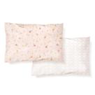 Kit 2 Fronhas Papi 31x22cm Travesseiro c/ Furos Tulipa Rosa Kit 2 Fronhas Papi 31x22cm Travesseiro c/ Furos Tulipa Rosa