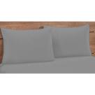 Kit 2 Fronhas Simples com Zíper 90cmx50cm Percal 200 Fios 100% Algodão