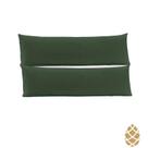 Kit 2 Fronhas Toque Acetinado 40x130 Altenburg Verde Granito