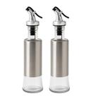 Kit 2 Galheteiro Porta Azeite e Vinagre com Dosador e Anti-respingo 300ml Em Casa Tem