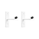 Kit 2 Ganchos de Parede 7cm Organizador Multiuso Branco - NV810
