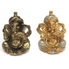 kit 2 Ganesha Hindu Deus Sorte Prosperidade Sabedoria Resina kit 2 Ganesha Hindu Deus Sorte Prosperidade Sabedoria Resina