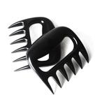 Kit 2 Garra Garfos de Urso Para Cortar e Desfiar Carnes Churrasco 2 Peças